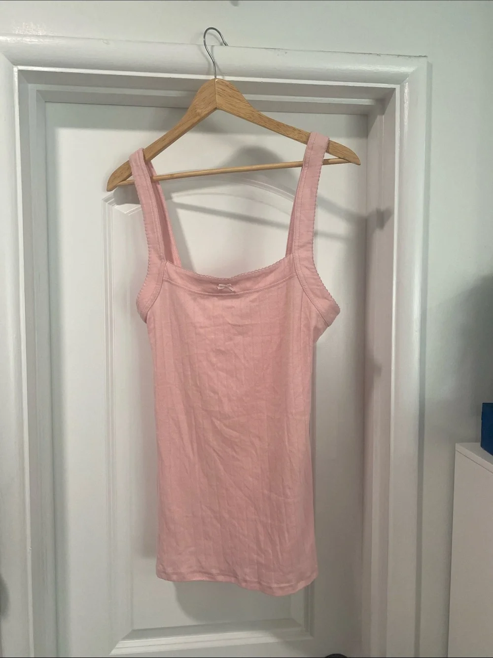 FREE PEOPLE End Game Pointelle Nightie in Pink. Size Small.
NWOT Retail: $60 - Picture 5 of 10